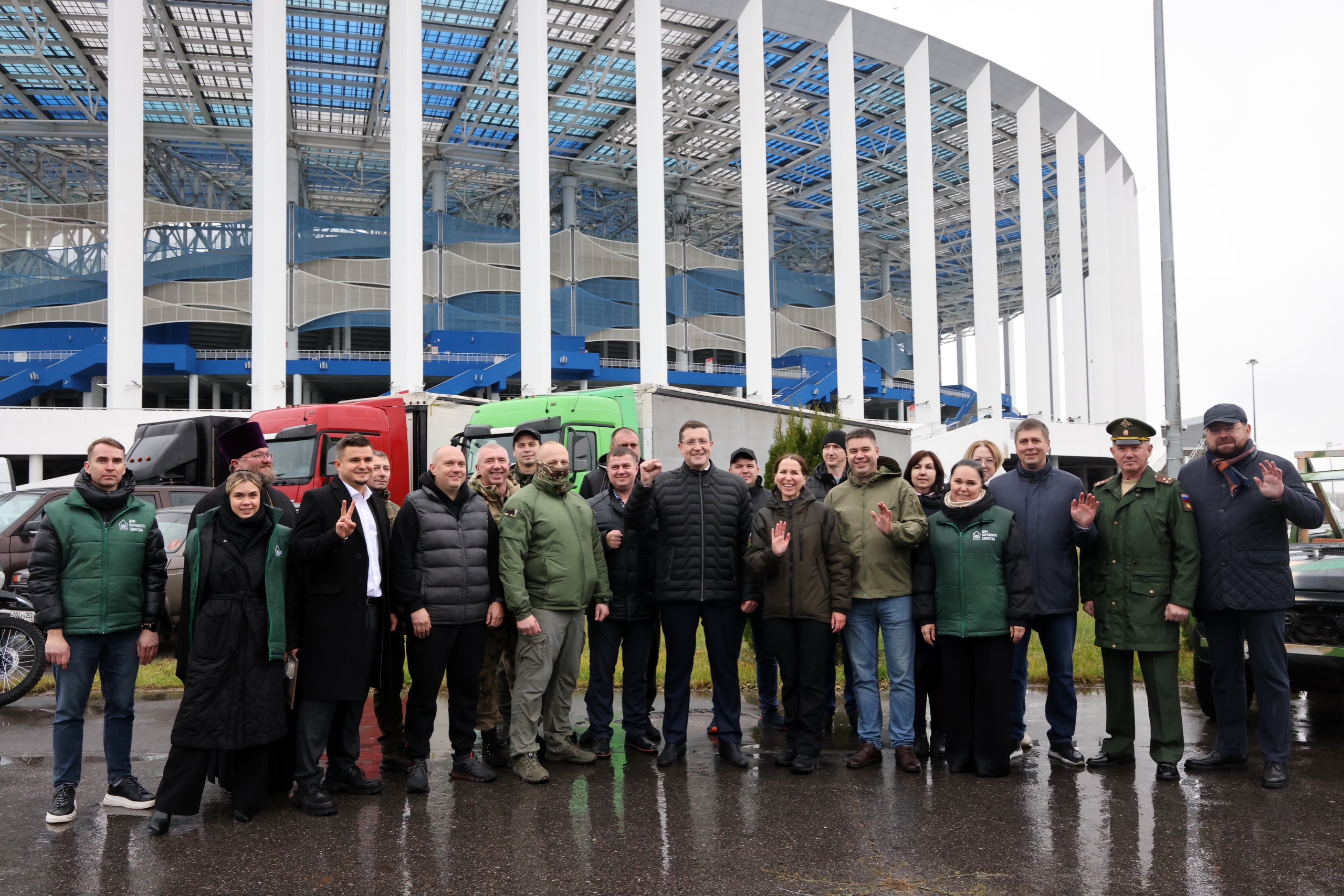 Заместитель председателя Общественной палаты Нижнего Новгорода Роман Пермяков принял участие в отправке гуманитарной помощи в зону СВО из Нижегородской области