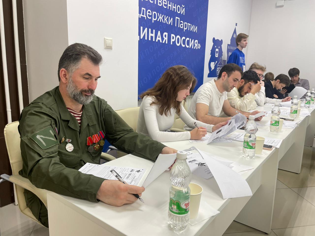 Председатель комиссии Общественной палаты Михаил Тараканов принял участие в Международной патриотической акции «Диктант Победы» 